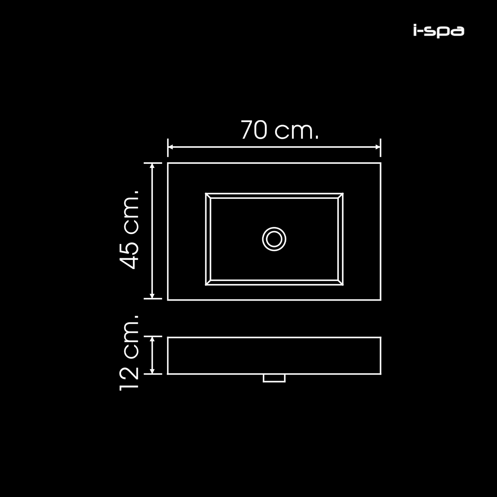 Piazza 6 Casting Stone Basin
