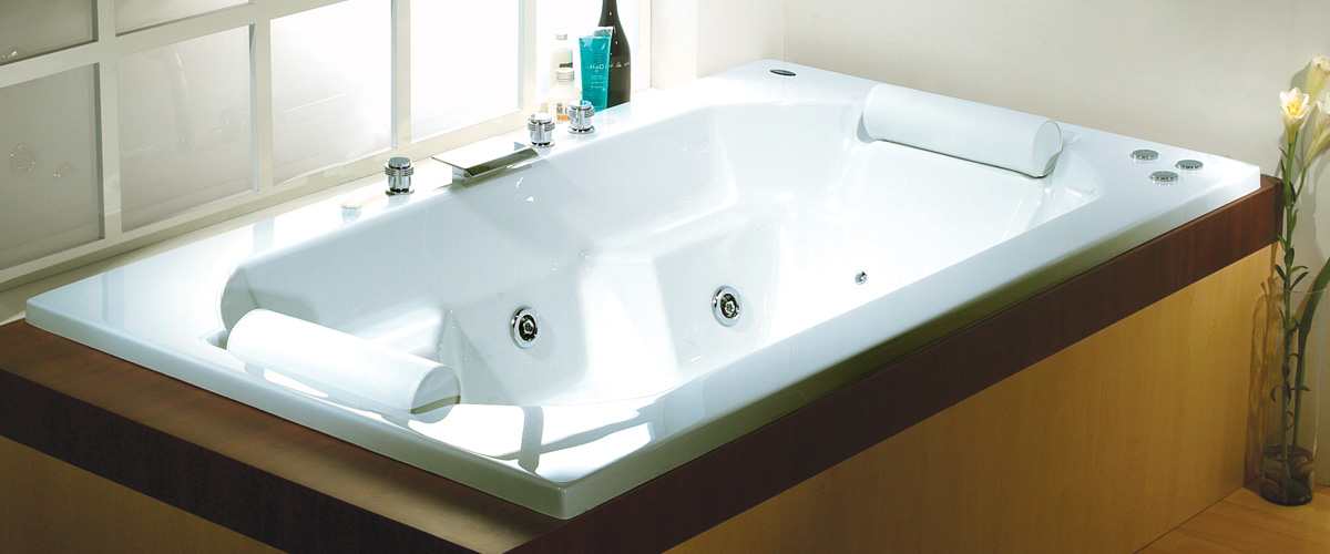 Crystal Rectangular Bathtubs