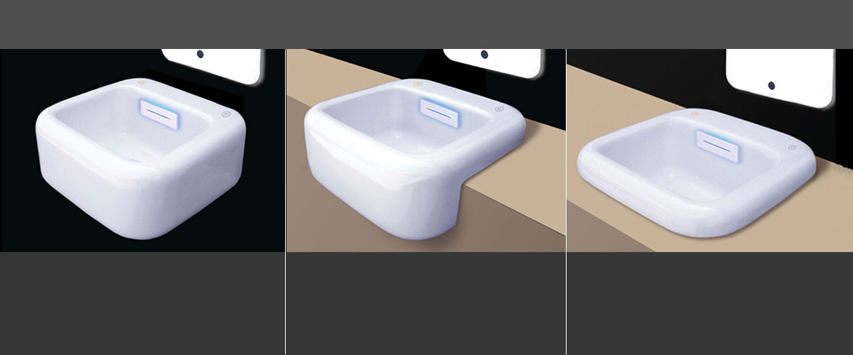 Wall Hung-Counter-iTouch-Sanitary-basin-ispa-bathroom-design