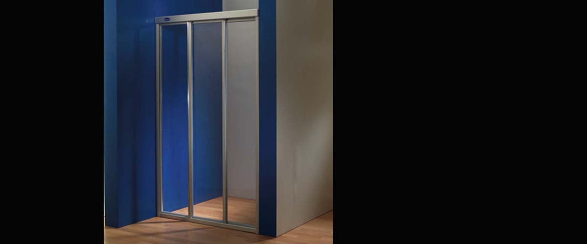 Single-Slide-Shower Enclosure